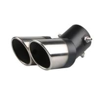 APOINBV Exhaust Tip Tail For VW Passat B8 Valiant Alltrack 2015-2026 Car Rear Tail Throat Accessories Stainless Steel Exhaust Pipe Muffler Tailpipe Tip,A