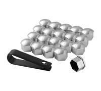 APOINBV Wheel Bolt Covers, for BMW 2 Series Active Tourer 2023 2024 2025-2026 Wheel Nut Caps Lug Nut Dust Protectors Locking Bolt Removal Tool Car Exterior Accessories,B 17MM