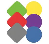 Apojgitn 6-Pack Rubber jar Opener Grippers - Bottle Opener for Weak Hands & Seniors - Multi-Color Grip Pads for Opening Jars, Lids, Cans Multifunctional Kitchen Gadgets Essential(Non Tear)