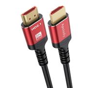 ApoJodly 8K HDMI ARC/eARC Cable for Soundbar 6.6FT, eARC HDMI Cable 2.1 Dolby Atmos 48Gbps High Speed HDMI Cord (8K@60Hz 4K@120Hz 2K 3D HDR HDCP 2.2&2.3) for Vizio Samsung Bose Sound bar UHD TV