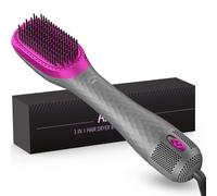 APOKE 3 in 1 Hair Dryer Brush Professional 1200W Powerful Ceramic Tourmaline 3 Heat/2 Speed Settings One Step Hair Dryer and Styler