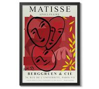 Apollinaire Henri Matisse Poster, Modern Art Exhibition Print, Abstract Boho Wall Art, Home Decor Design And Decoration, A3 (Print Only) - 42x29.7cm