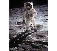 Apollo 11 Astronaut Aldrin Armstrong 50th Anniversary Moon Landing Large Print Poster Wall Art Decor Picture 18X24