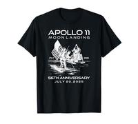 Apollo 11 Moon Landing 56th Anniversary Space 1969 2025 July T-Shirt