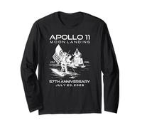 Apollo 11 Moon Landing 57th Anniversary Space 1969 2026 July Long Sleeve T-Shirt