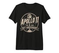 Apollo 11 Moon Landing 57th Anniversary Space 1969 2026 July Premium T-Shirt