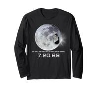 Apollo 11 Moon Landing T-Shirt One Small Step Long Sleeve T-Shirt