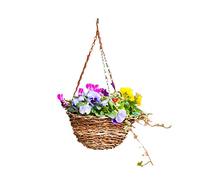 Apollo 14-inch Rattan Hanging Basket
