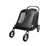 Apollo 3-in-1 Pet Stroller for Large Dogs & Cats | Dog Pram with Ramp, Adjustable Handle, Bike Attachment | Foldable Lightweight Buggy Pushchair | Breathable Mesh | Max Load 25kg+ UK