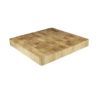 Apollo 350 x 350 x 40 mm Rubber Wood Square Endgrain Cutting Board