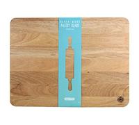 Apollo 45 x 35 cm Rubberwood Pastry Board, Brown