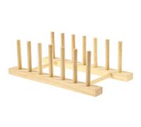 Apollo 5001 Wooden plate rack, Wood, 26x15x12