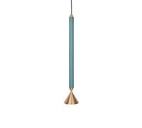 APOLLO 59 Pendant Blue/Polished Brass