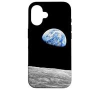 Apollo 8 Earthrise Moon Lunar Orbit Photo Case for iPhone 16