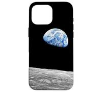 Apollo 8 Earthrise Moon Lunar Orbit Photo Case for iPhone 16 Pro Max