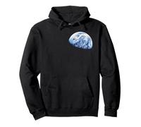 Apollo 8 Earthrise Moon Lunar Orbit Photo Pullover Hoodie