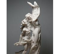 Apollo and Daphne Greek Roman Nude God Cast Marble Statue Sculpture 8.86΄΄