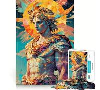 Apollo Ascendant︰ Winged Divinity 1000 Piece Jigsaws for Teenagers Indoor Play Stress Less Family Game (50x75cm)