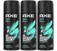 'Apollo Axe deodorant/body spray men - 0% Aluminium - Pack of 3 x 150 ml