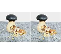 Apollo Beech Mushroom Nutcracker, Multi-Colour, 30x4x1 (Pack of 2)