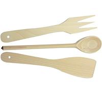 APOLLO Beech Utensil Set spt spn fk