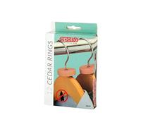APOLLO Cedar Rings 12pcs, Multi-Colour, 13x9.5x2