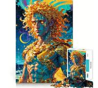 Apollo︰ Celestial Radiance Teenager Jigsaw Puzzles 1000 Pieces Logic Play Neat Thick Family Enjoyable Furniture Decor (50x75cm)