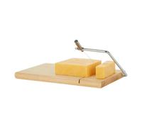 Apollo Cheese Board With Stainless Steel Wire Rubberwood Rectangular Charcuterie Set