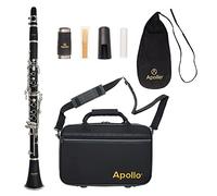 Apollo Clarinet in ABS plastic with nickel-plated keys, complete with case and accessories