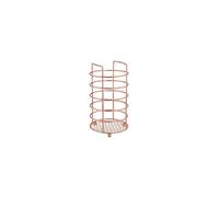 apollo THE HOUSEWARES BRAND Copper Utensil Holder, Organiser for Cutlery and Utensils, Kitchen Storage, Size:12x21x12 cm, Copper