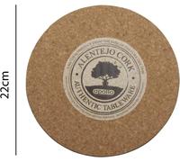 Apollo 200 x 200 mm Cork Place Mats, Set of 6