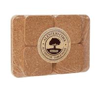 Apollo Cork Placemat & Coaster Set Of 4 Square Heat Resistant Eco-Friendly Biodegradable Durable Stylish Table Protection