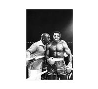 Apollo Creed And Tony Evers Poster, Rocky Movie Vintage Photo Poster Canvas Poster Bedroom Decor Sports Landscape Office Room Decor Gift Unframe-style 12x18inch(30x45cm)