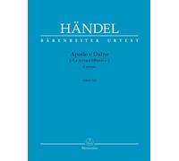 Apollo e Dafne - La Terra è Liberata Händel Soloists and Orchestra Vocal Score