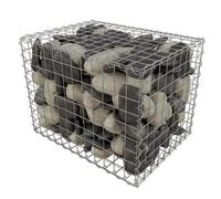 Apollo Gardening Galvanised Steel Wire Gabion Kit, (H)45Cm X (L)60Cm