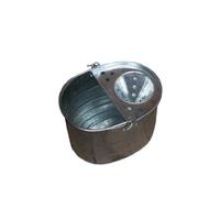 Apollo Gardening Ltd Traditional Galvanised Metal Mop Bucket