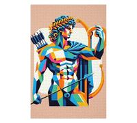 Apollo God of Oracles Wpap Illustrated Jigsaw Puzzle for Adults, 1000 PCS