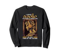 Apollo Greek God Funny Music Lover Greece Mythology Sweatshirt