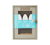 Apollo Grey Wooden Egg Cabinet Stylish Durable Compact Storage Solution For 12 Plus Eggs Easy To Clean And Maintain