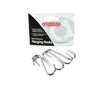 APOLLO Hook Large S Set4, Multi-Colour, 6x4x0.3