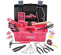 Apollo Household Tool Kit Set. Complete Home Tool Box Set for DIY Repairs