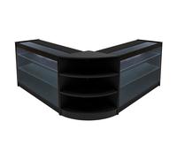 Apollo LED Shop Counter Set LM60 & 2 x K1200 - Black Monstershop Black One Size