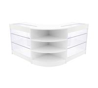 Apollo LED Shop Counter Set LM60 & 2 x K900 - White Monstershop White One Size