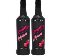 Apollo Raspberry Liqueur, Fruity Liqueur for Bramble Cocktails, Vegan Artisan Fruit Flavoured Liquor, 17% Alcohol Drink, Classic Cocktail Ingredient & Natural Berry Flavour for Home Bar, 70cl