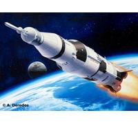 Apollo Saturn V Rocket Space 1:144 Plastic Model Kit 04909 Revell