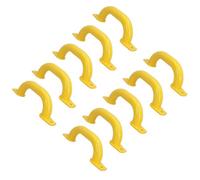 Apollo Slab Tech 250mm Steel Safety Grab Pull Handle For Trailers Trucks Yellow Coated Finish 10Pc