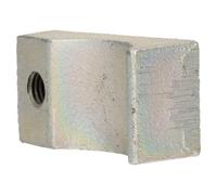 Apollo Slab Tech 42mm Trailer Jockey Wheel Handle Clamp Pad Block M12 Thread Caravan