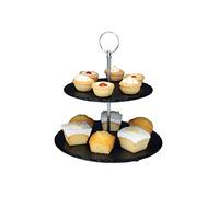 Apollo Slate 2-Tier Cake Stand, 1296