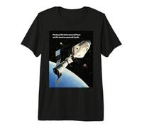 Apollo Soyuz Spacecraft USA Russia Space Docking Scene Premium T-Shirt