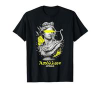 Apollo Statue Vaporwave Urbant Ancient Greek Mythology T-Shirt